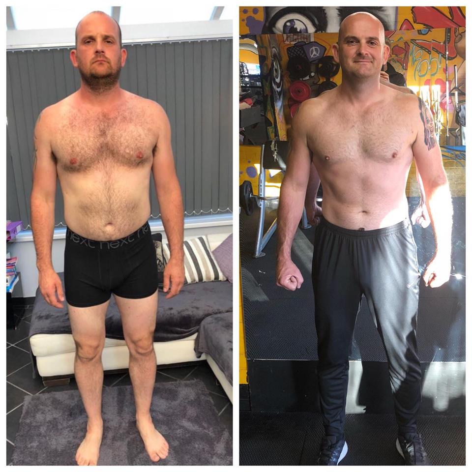 Man's Amazing 12-Week Body Transformation