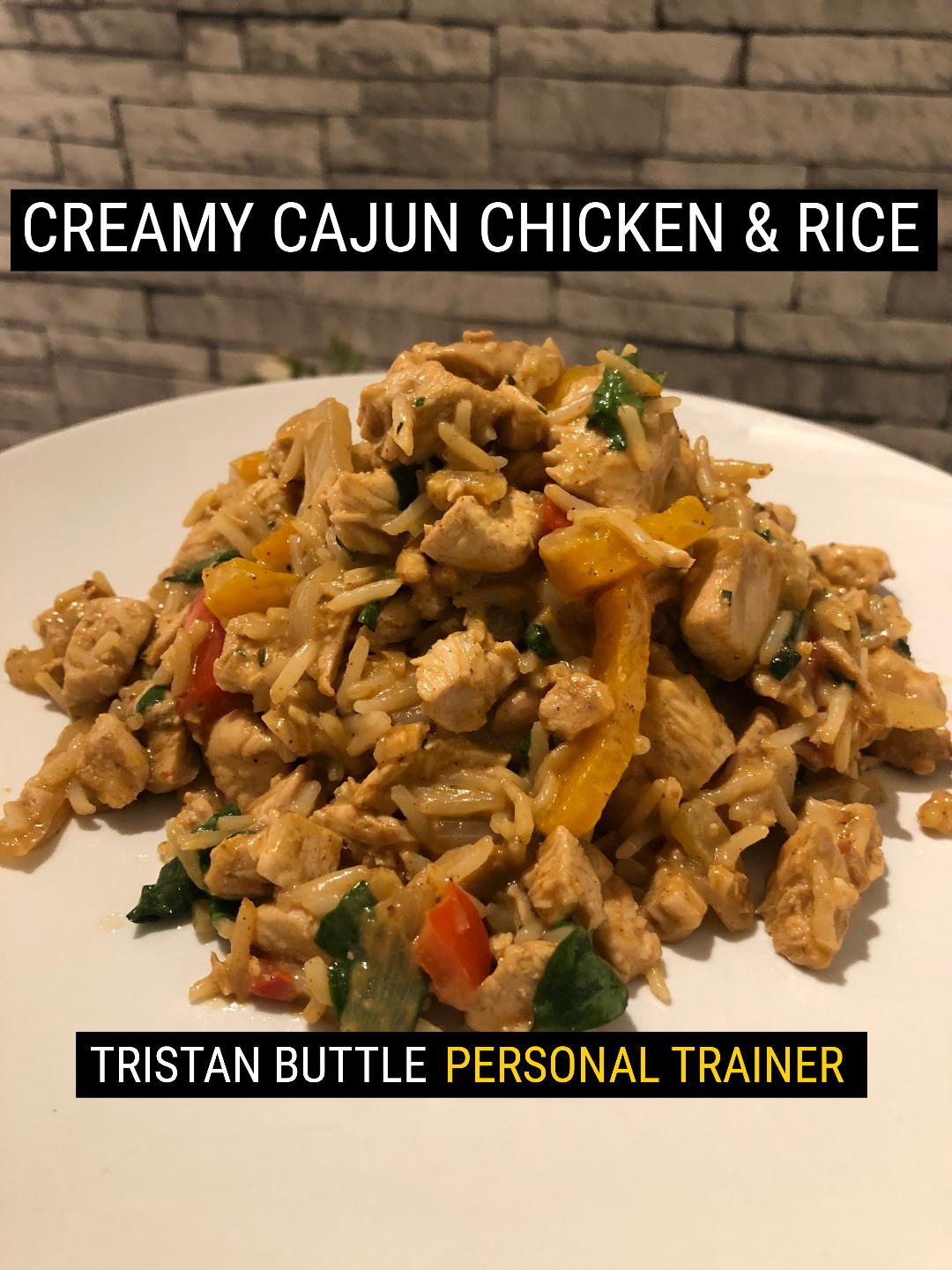 creamy cajun chicken & rice