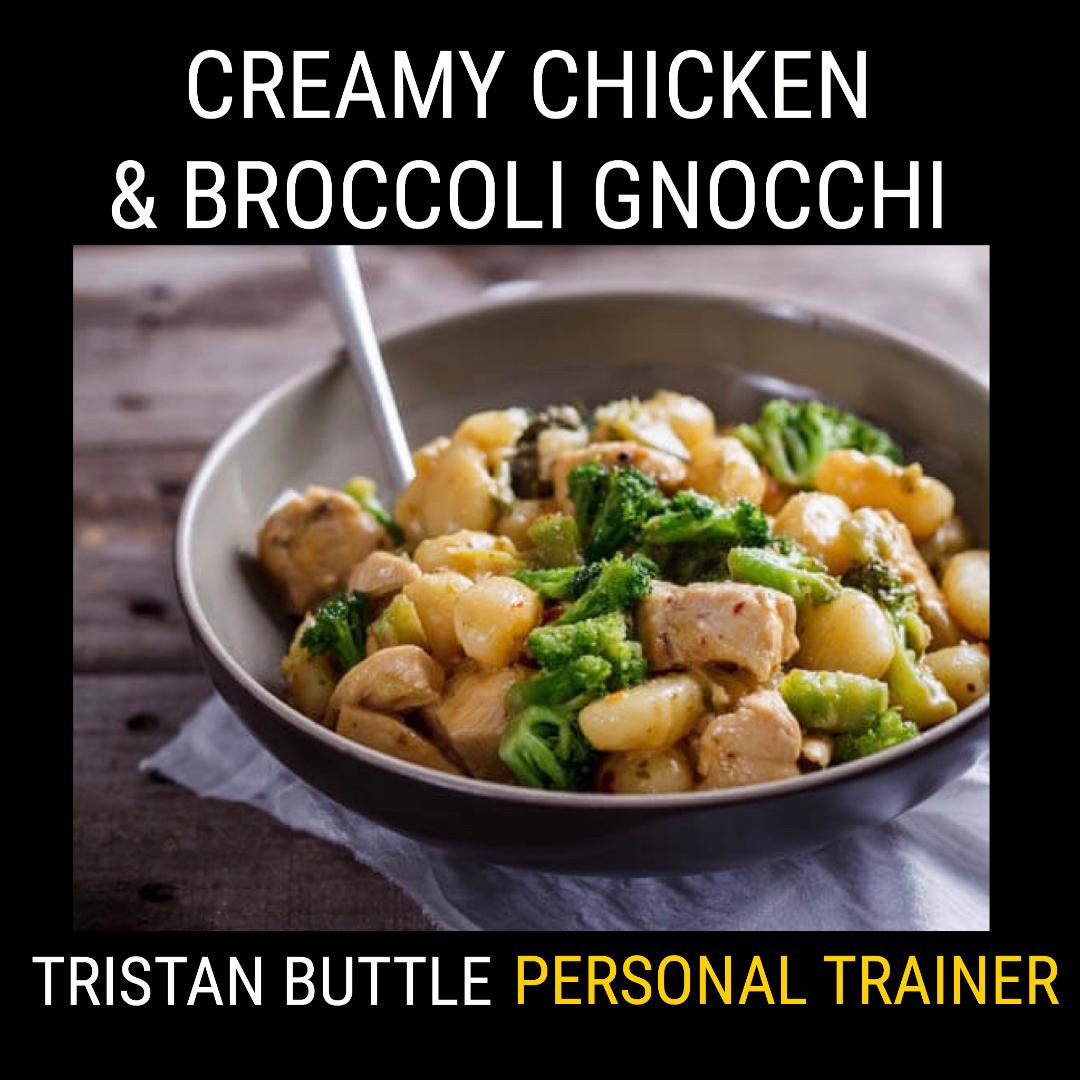 Creamy Chicken & Broccoli Gnocchi