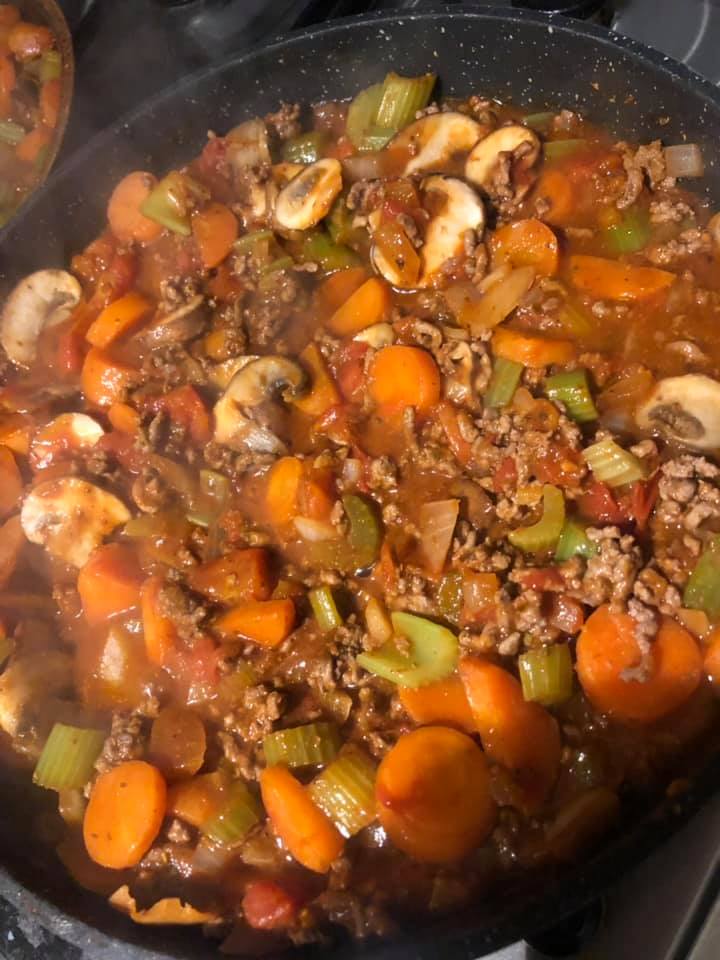 lean mince bolognese