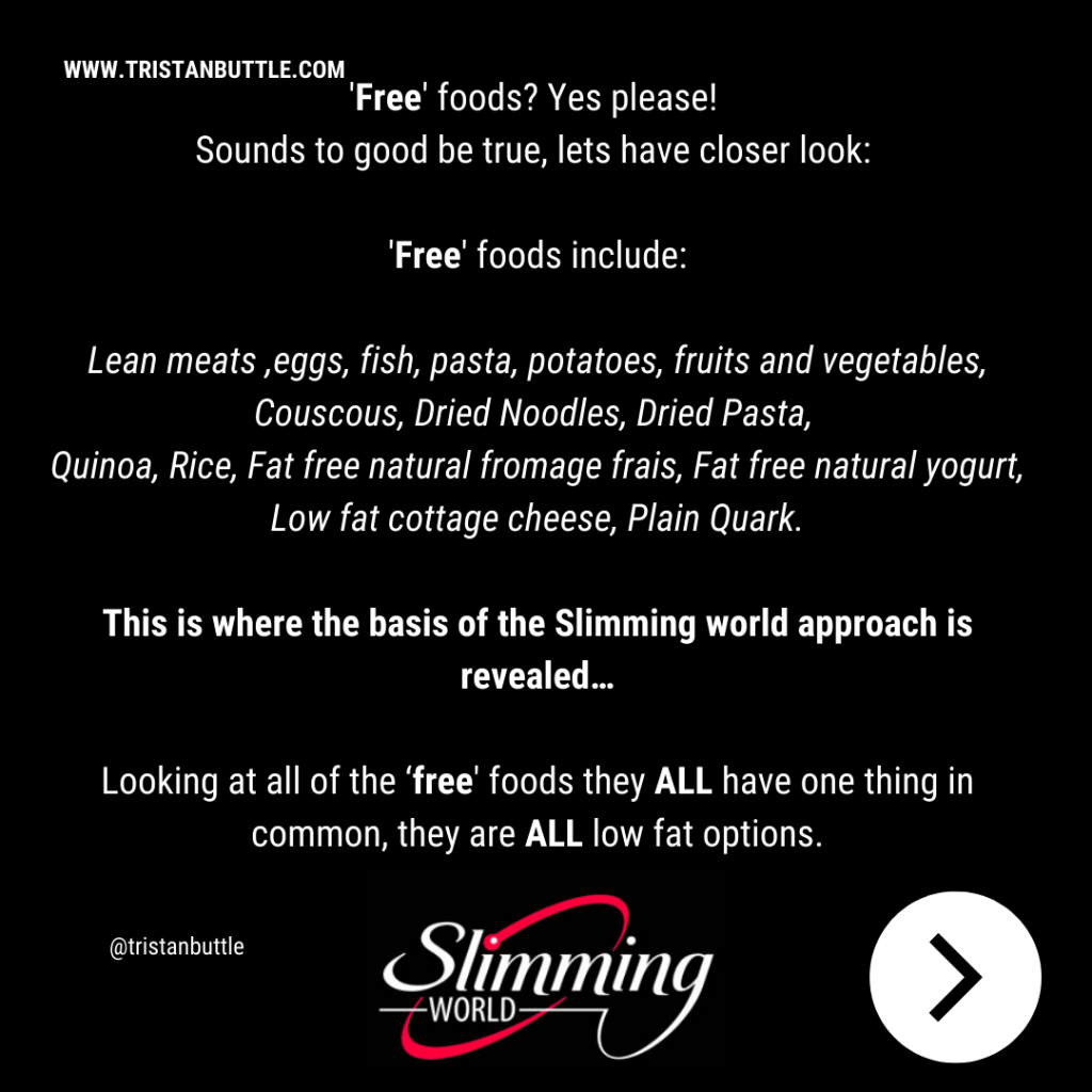 slimming world free foods