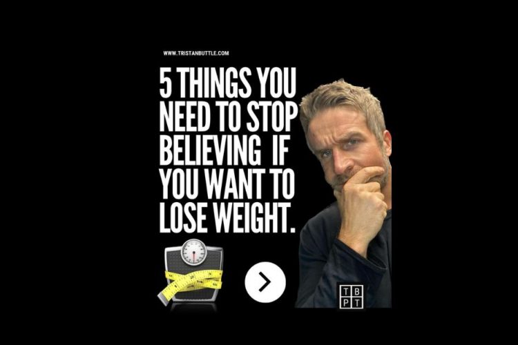 5 things you need to stop believing if you want to lose weight….